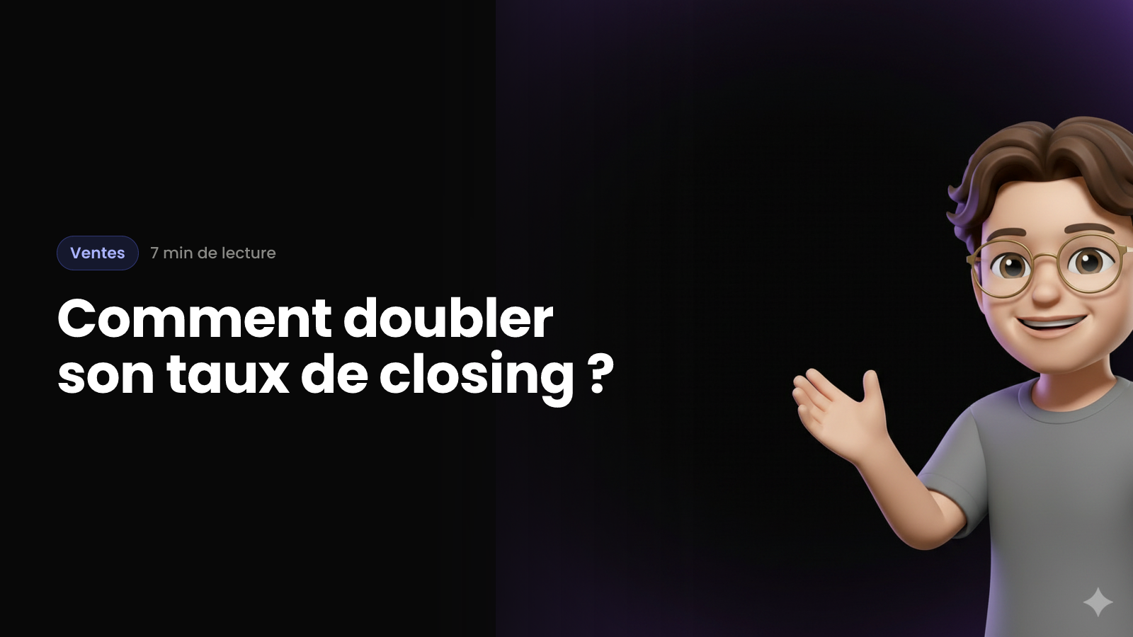 cover double son taux de closing