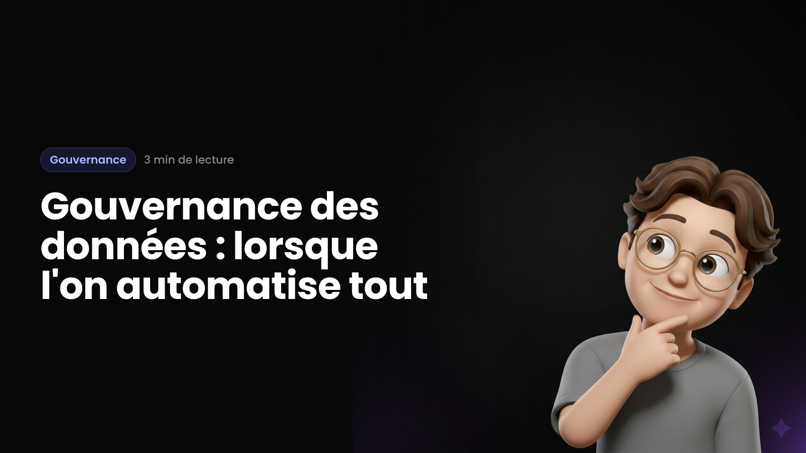 Cover gouvernance des données