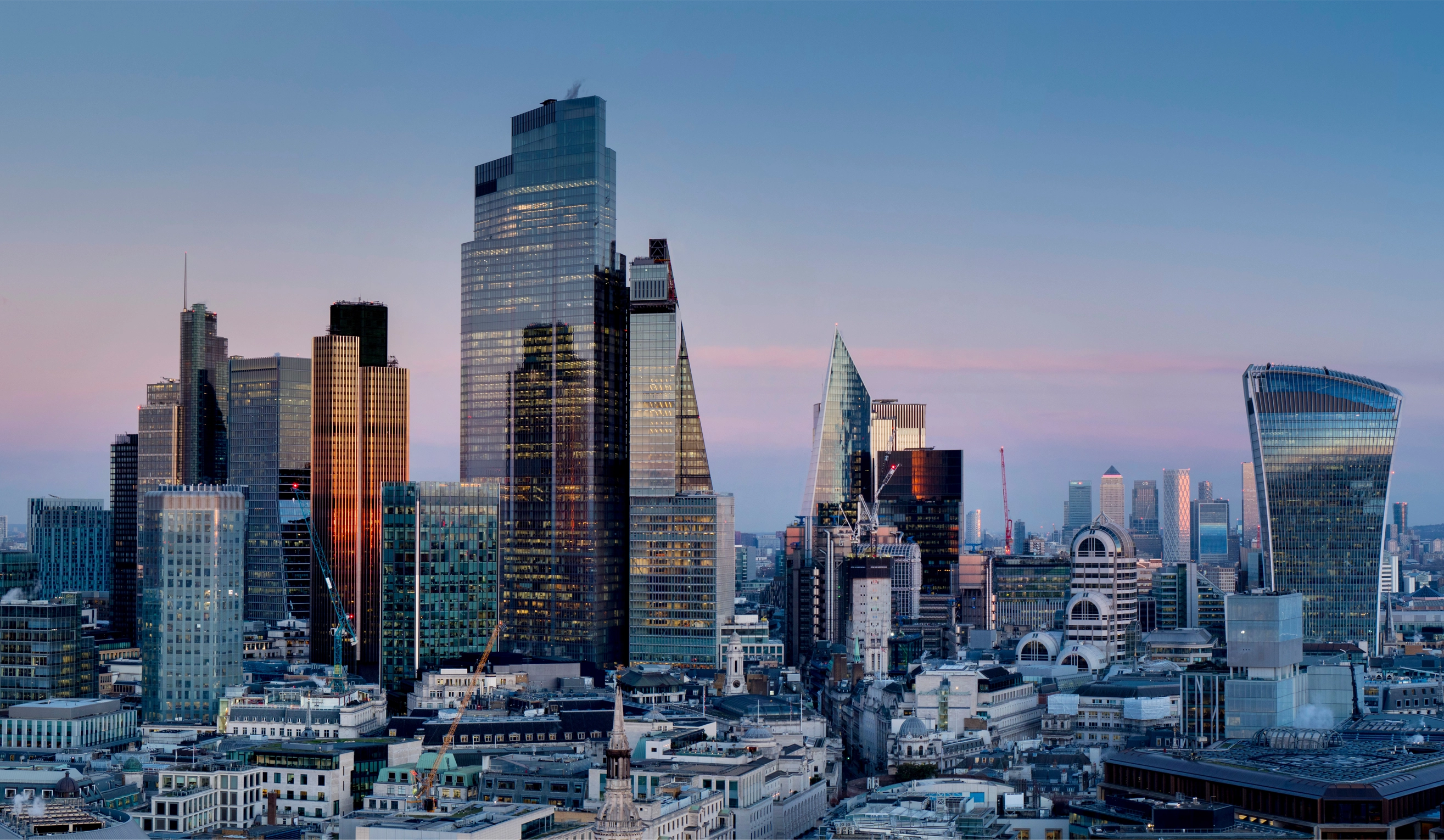 London Skyline view of buildings