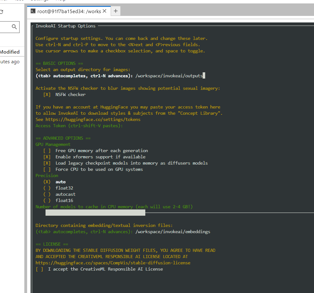 invoke configure in InvokeAI Stable Diffusion on Runpod: Easy GPU Setup