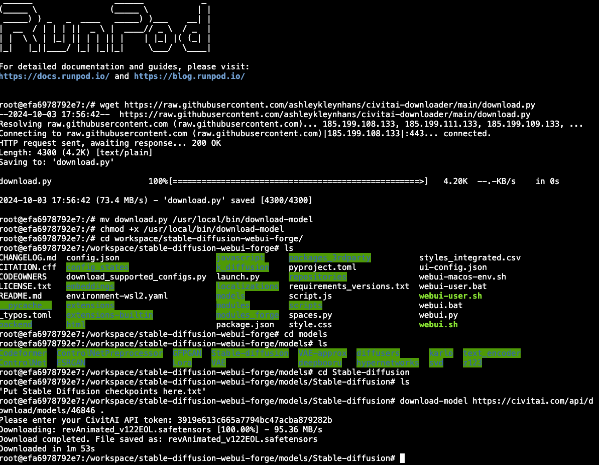Better Forge Stable Diffusion interface screenshot