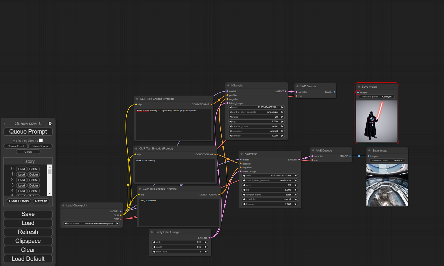 Screenshot from Stable Diffusion ComfyUI setup tutorial