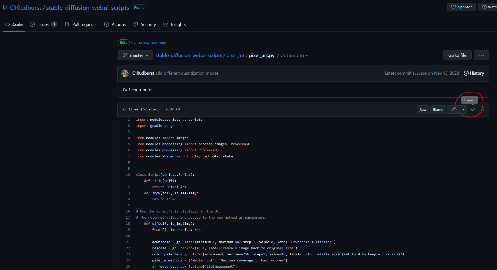 Some scripts might have extra steps or a slightly different installation process; be sure to check out your script's README!