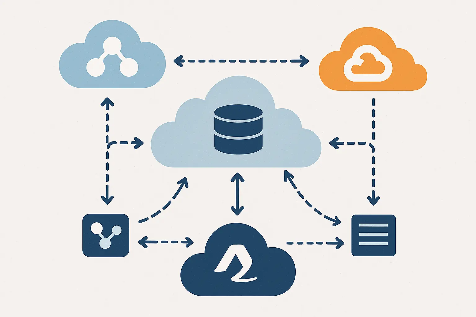 Multi-cloud GPU strategy diagram