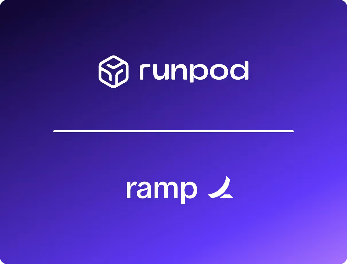 Runpod named a top trending SaaS vendor on Ramp