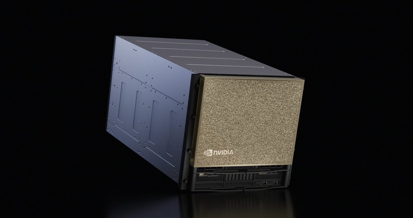 NVIDIA DGX B300 system with eight Blackwell Ultra B300 GPUs