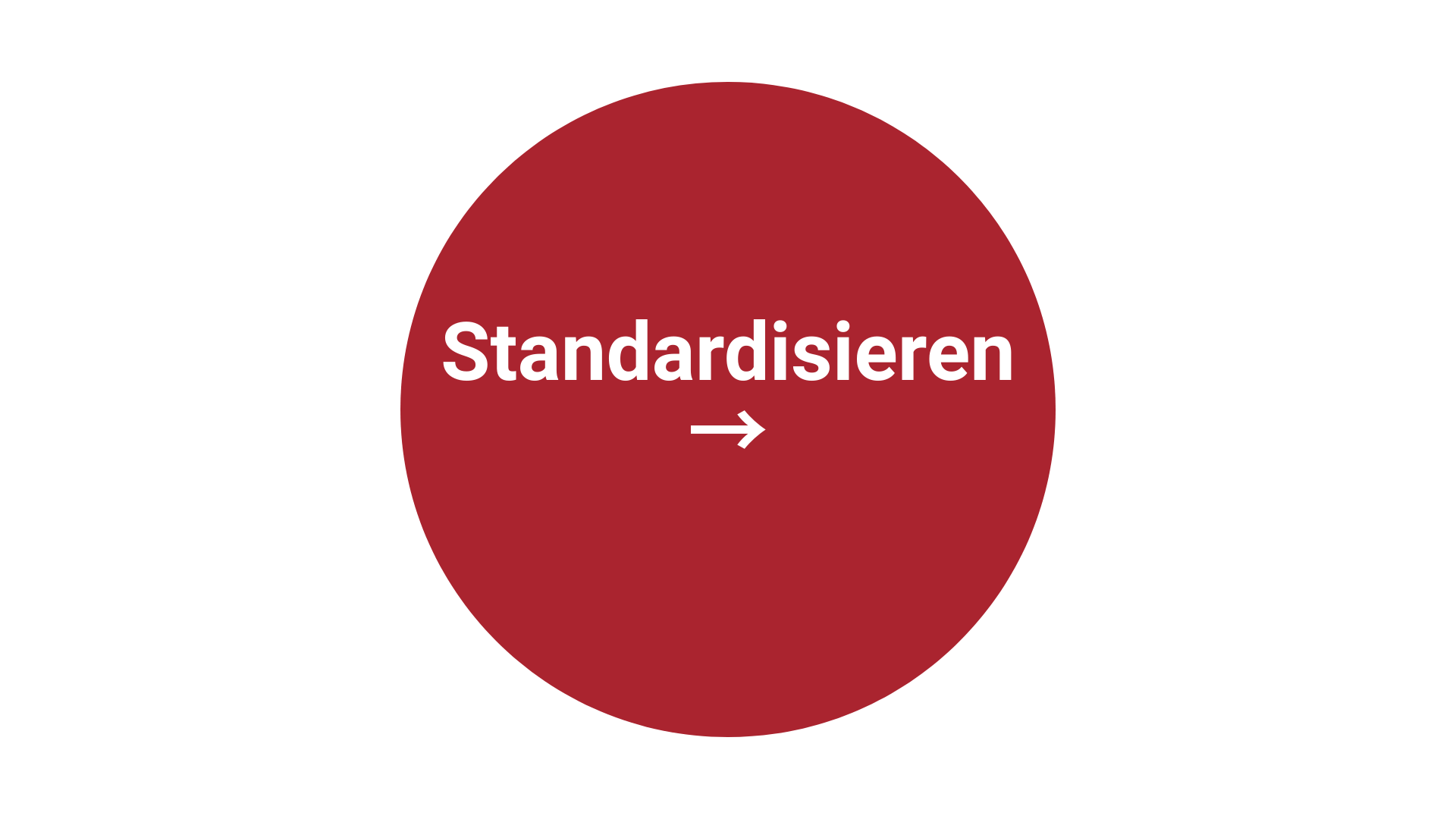 Standardisieren mit Pfeil