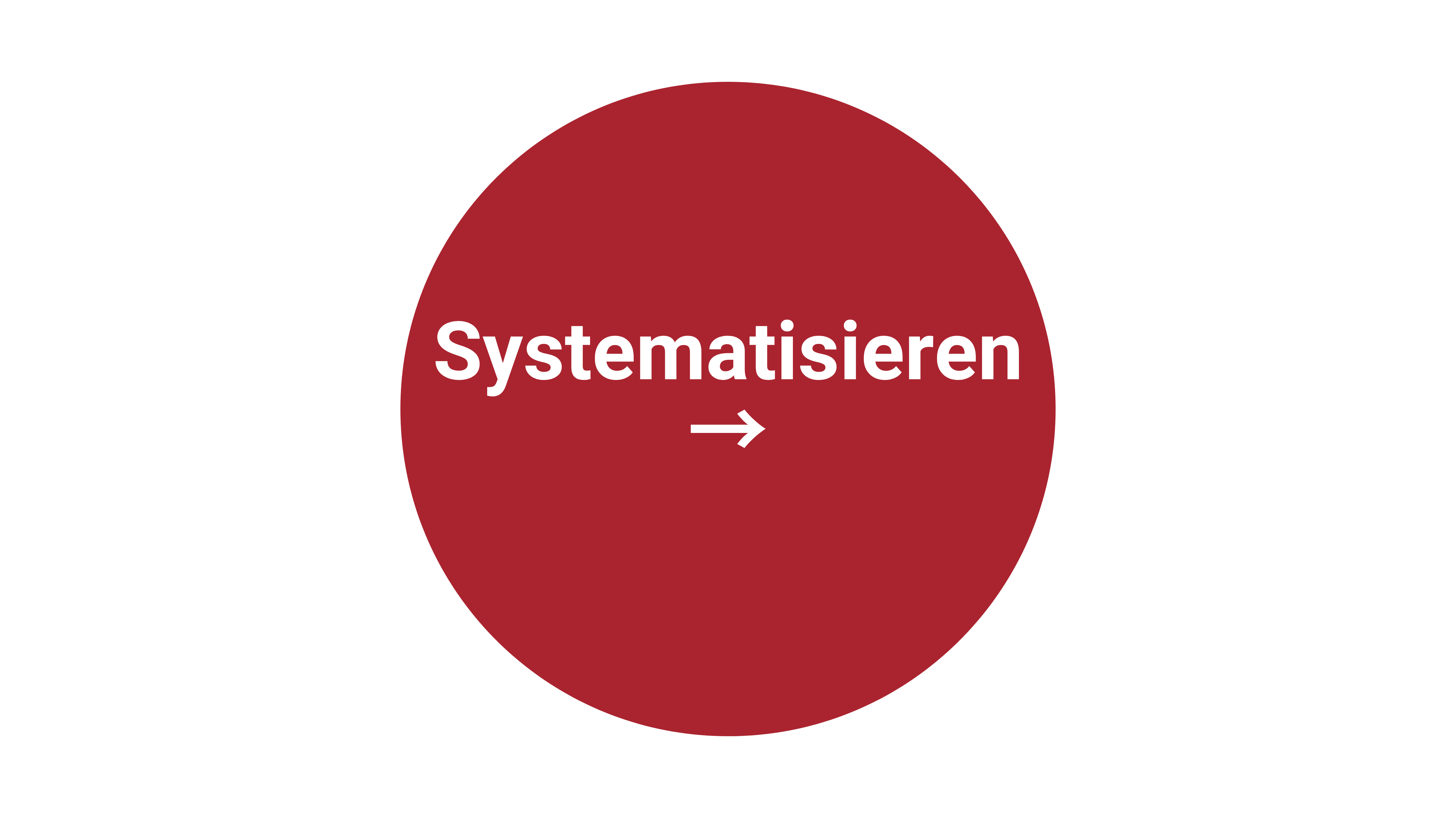 Systematisieren mit Pfeil