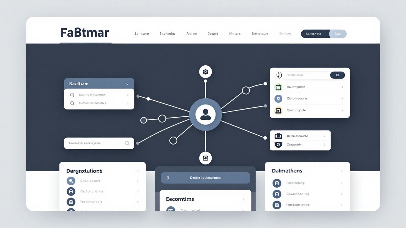 Digitale Pfade und Verbindungen im Webdesign