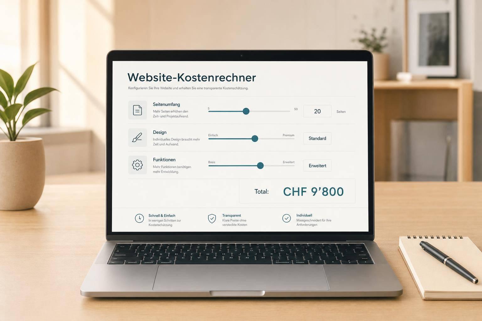Website Cost Calculator