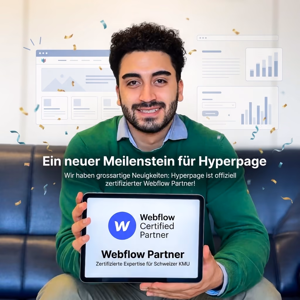 Hyperpage ist jetzt zertifizierter Webflow Partner