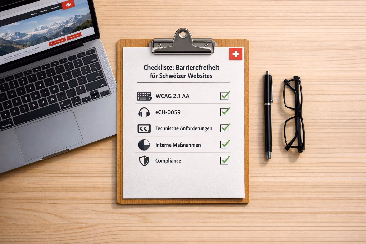 Checkliste: Barrierefreiheit für Schweizer Websites