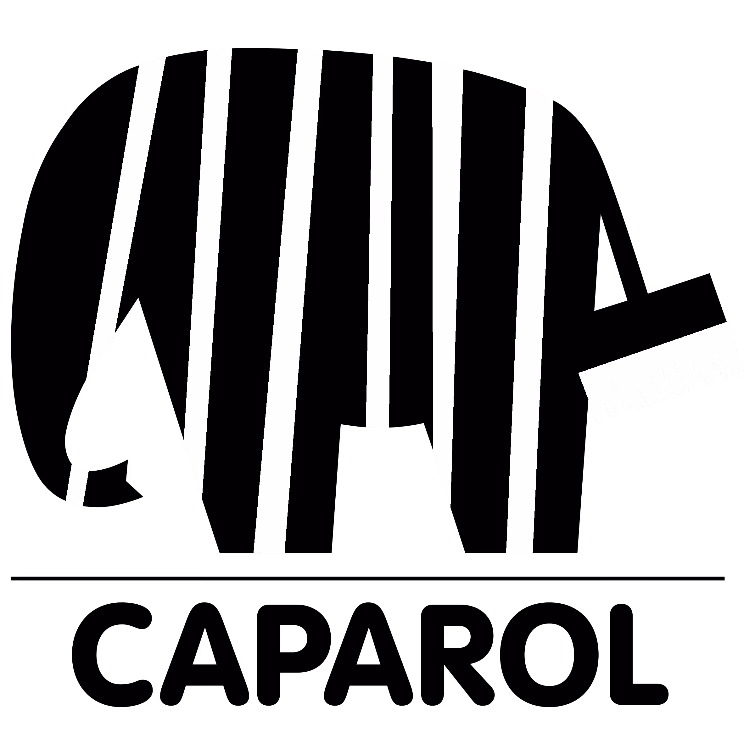 White silhouette image of a stapler with a detached staple remover on a black background.
