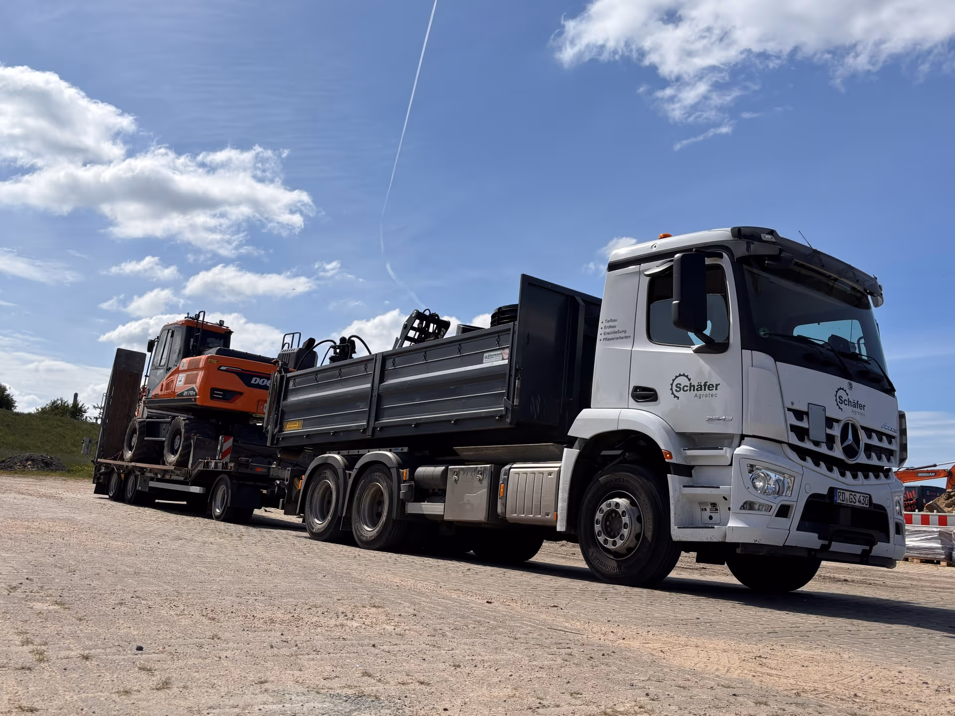 LKW der Schäfer Flotte