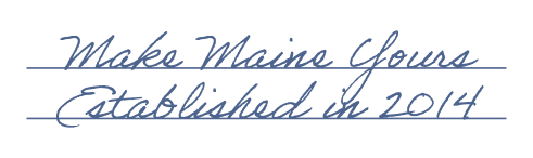 Maine The Way logo and tagline