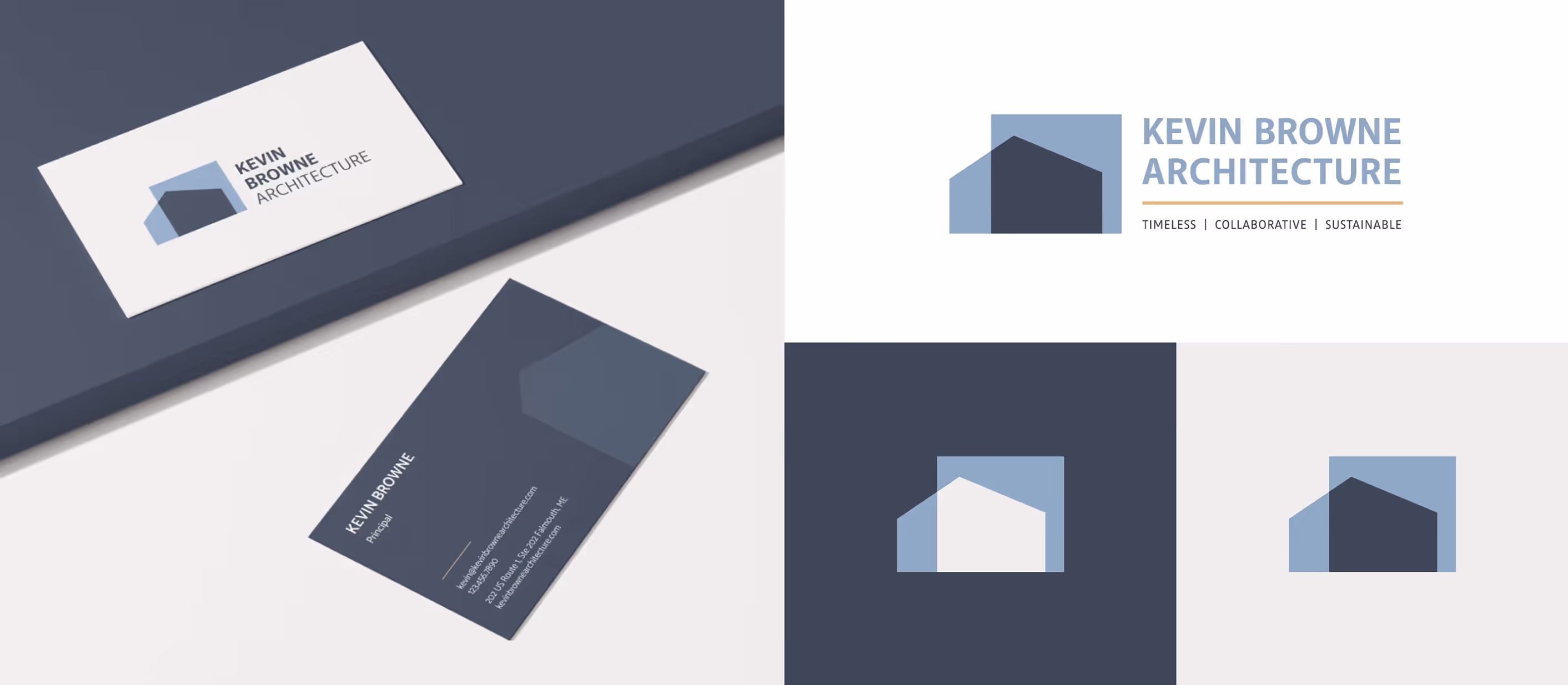 Kevin Browne Architecture brand identity