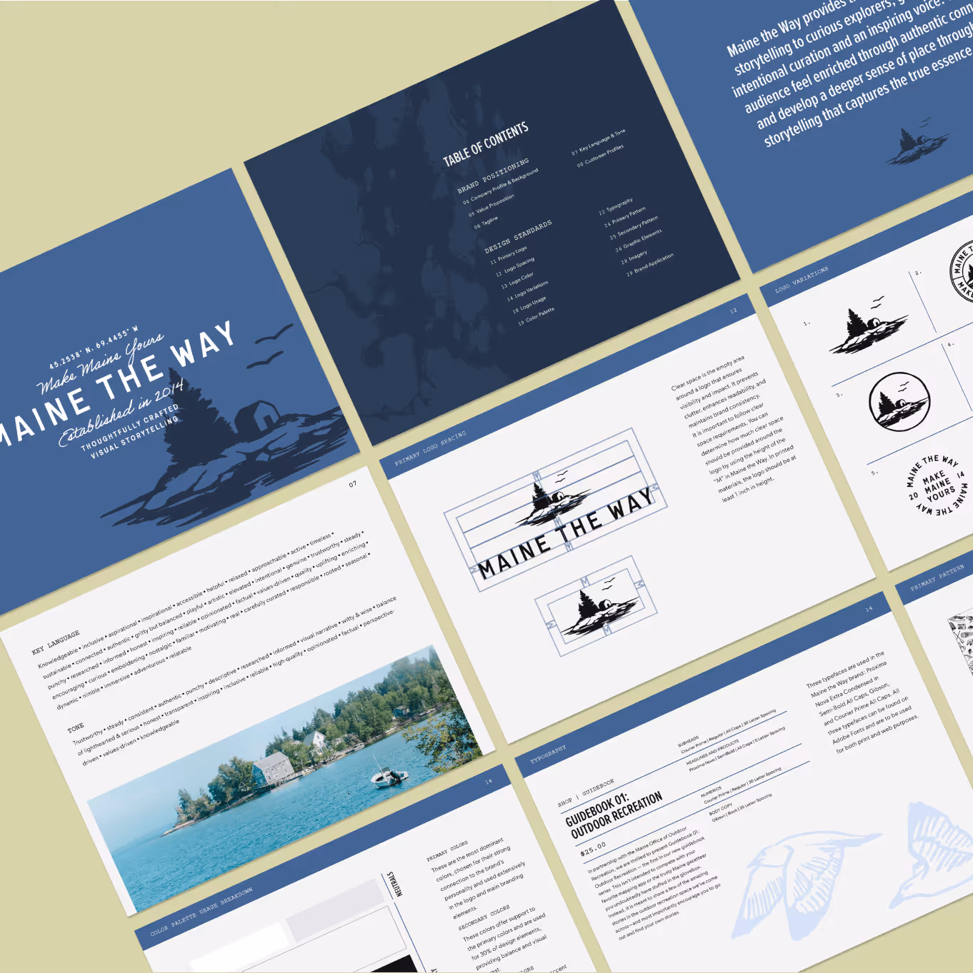 Maine The Way merchandise application
