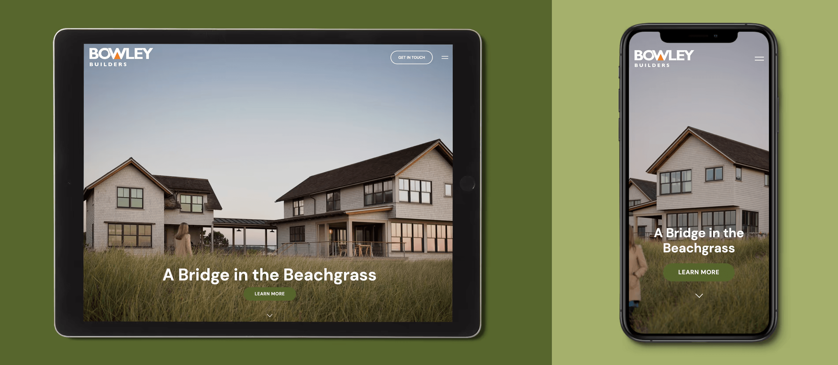 Bowley Builders brand application