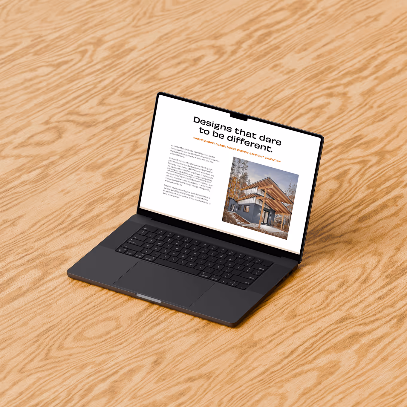 Vernacular's brand positioning work for HellBent Studio architects