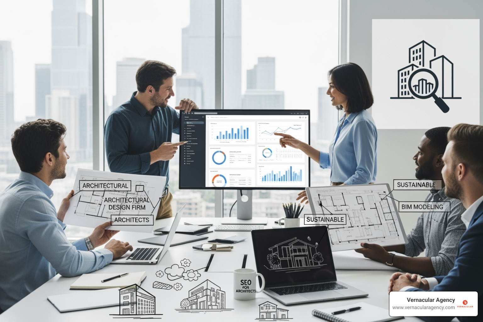 well-designed architecture firm's blog page - seo agency for architects