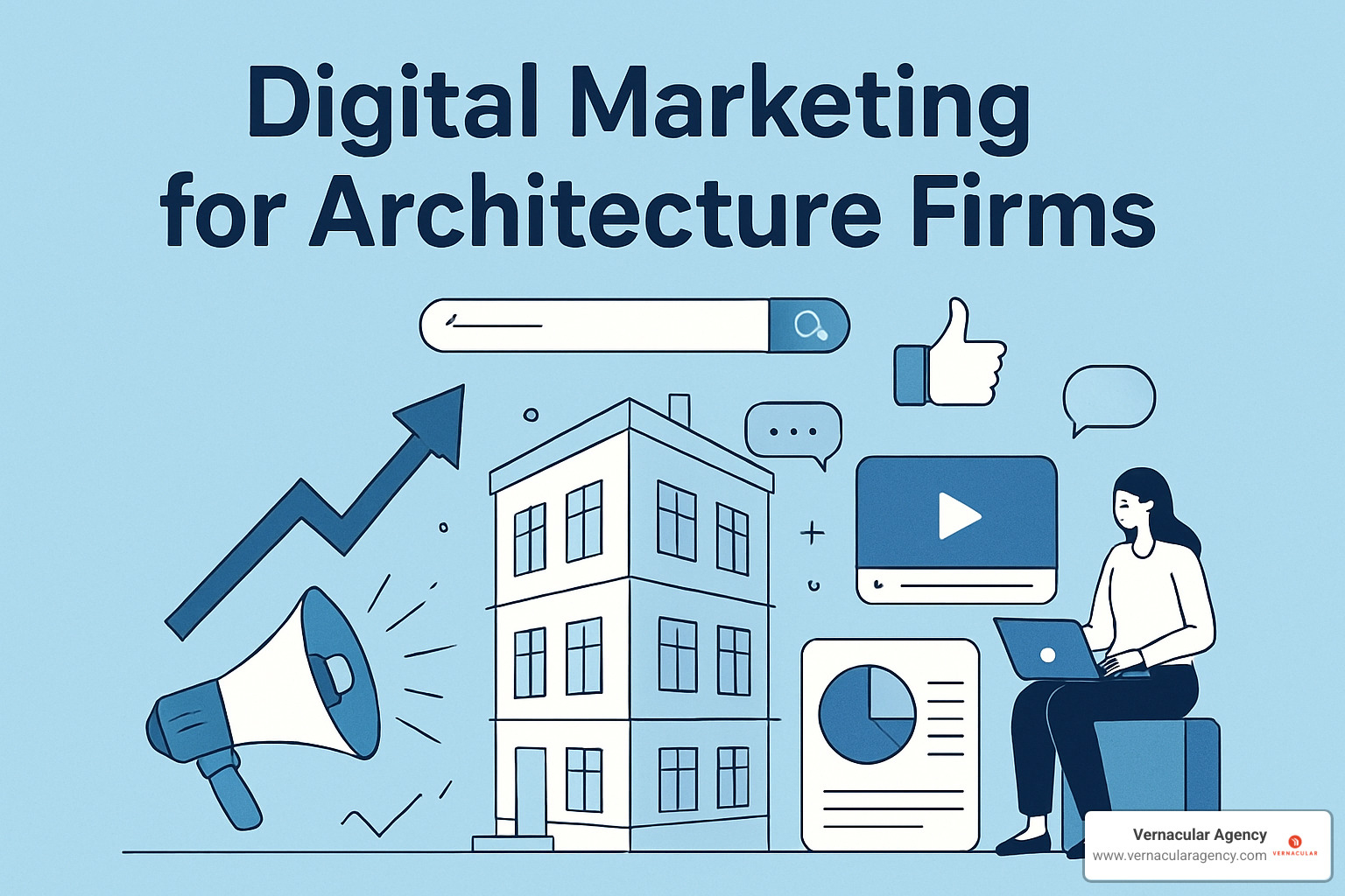 SEO performance dashboard showing keyword rankings and organic traffic growth for an architecture firm website - digital marketing for architecture firms