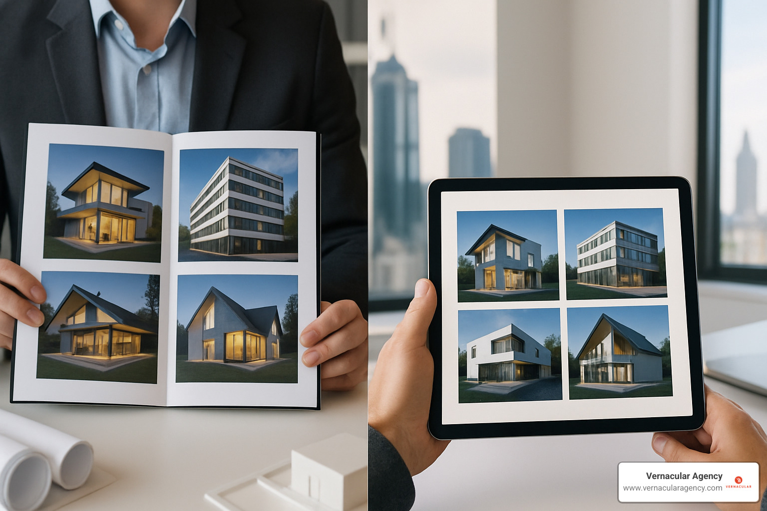 evolution of architecture marketing from print portfolios to digital platforms - Digital Marketing for Architecture & Design Studios