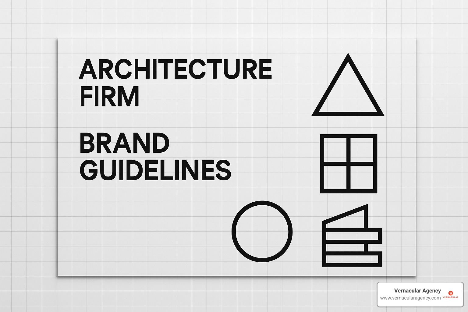 Brand guidelines applied to architectural site plans and construction documents - architecture firm brand guidelines