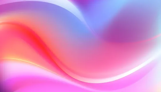 Abstract smooth gradient waves in pink, purple, red, and blue hues.