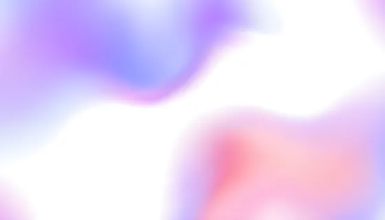Blurred abstract background with soft gradient colors of purple, blue, and red blending into white.