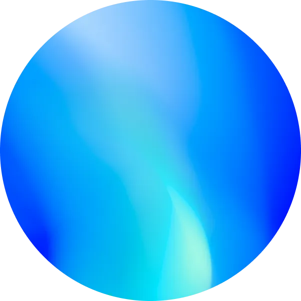 large circular icon
