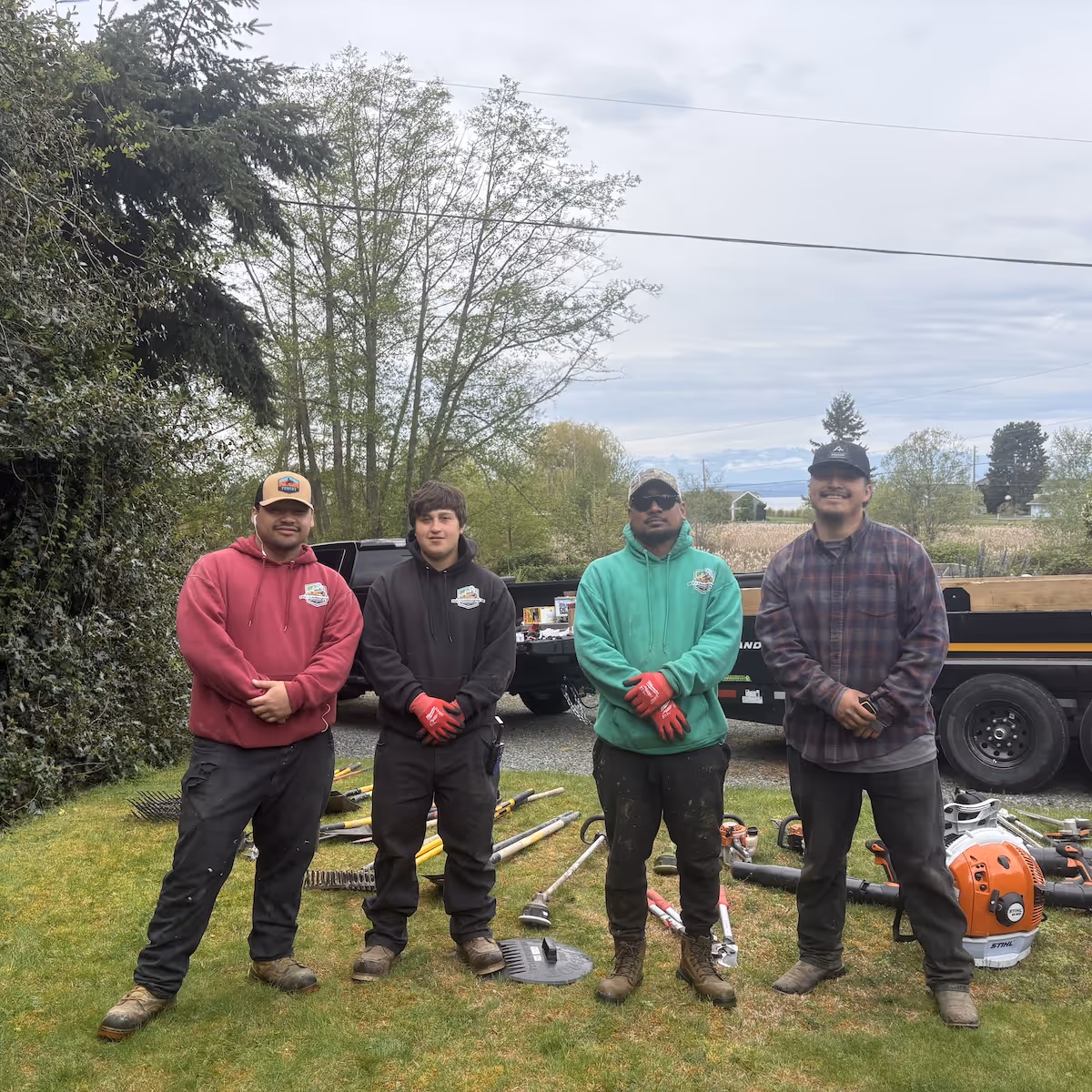 Experienced landscaping crew delivering high quality outdoor work