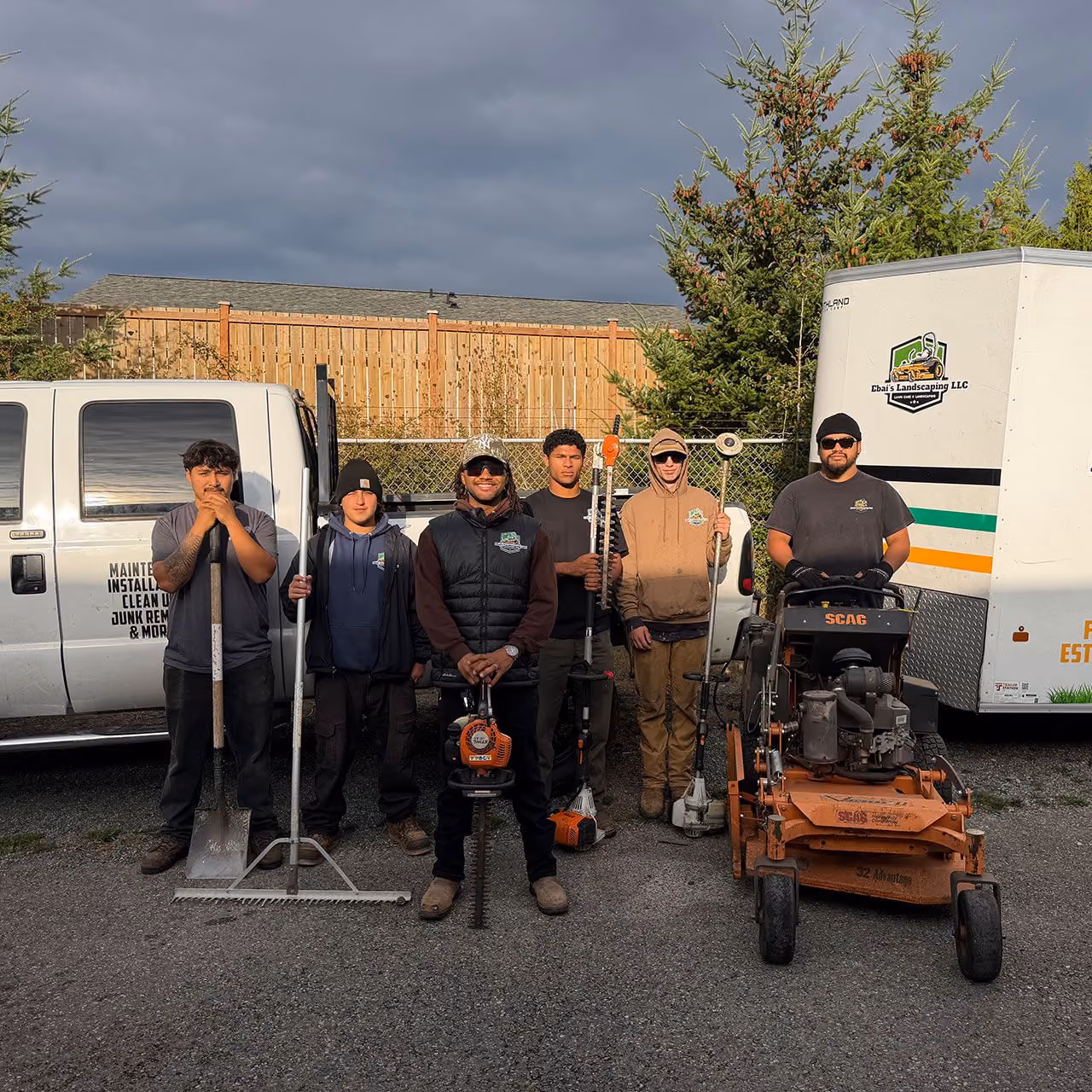 
Contact Ebai’s Landscaping in Oak Harbor, Washington for professional landscaping, lawn maintenance, and design and build services near me