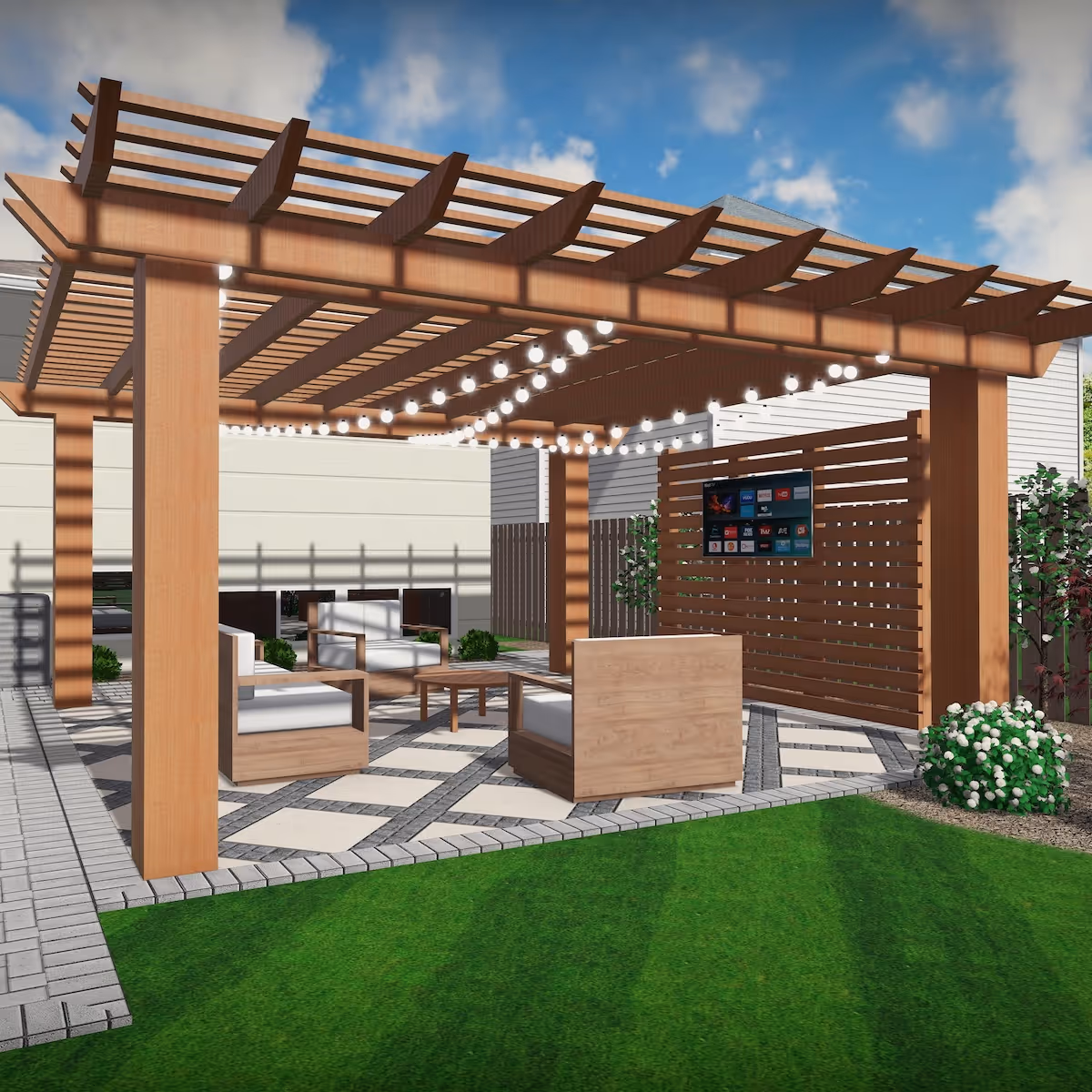 outdoor design and hardscaping services near me western suburbs Chicago