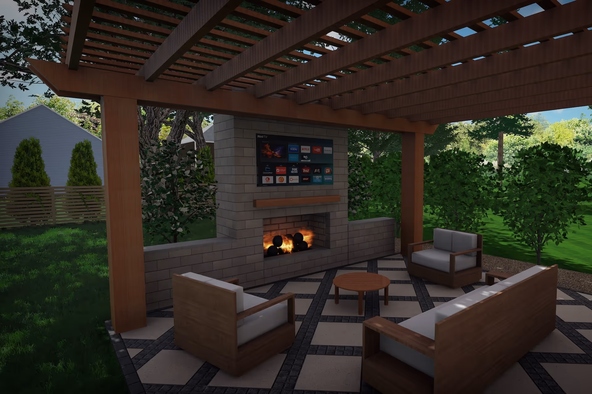 trusted landscaping company in Clarendon Hills Illinois C+I Services team