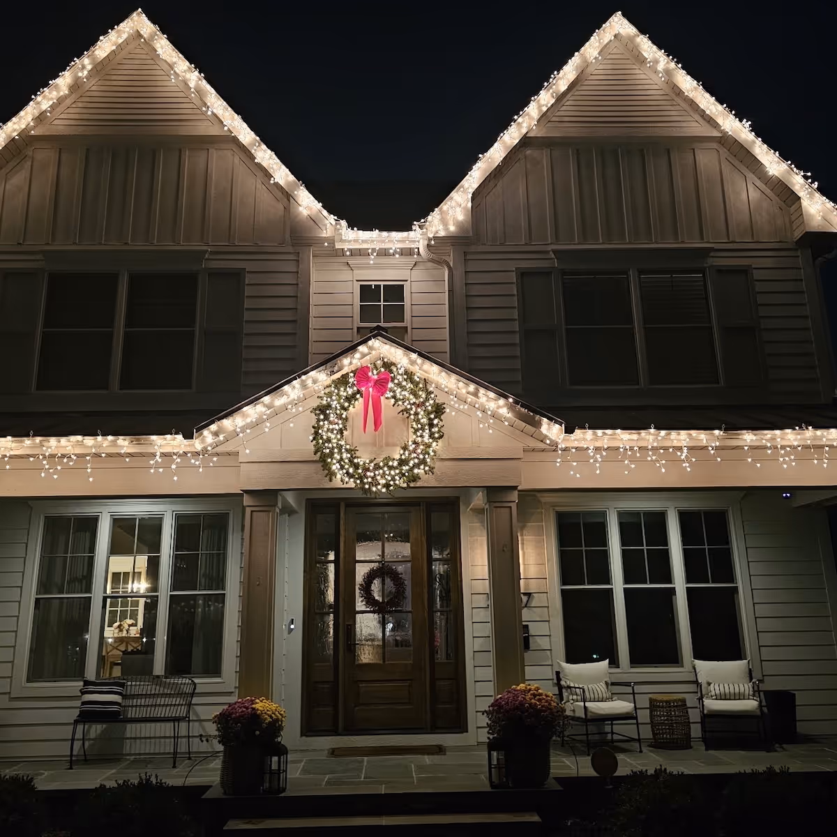 residential landscape lighting design western suburbs Chicago