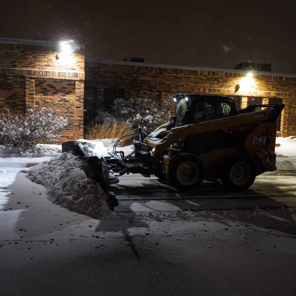 snow plowing services near me Clarendon Hills Illinois by C+I Services
