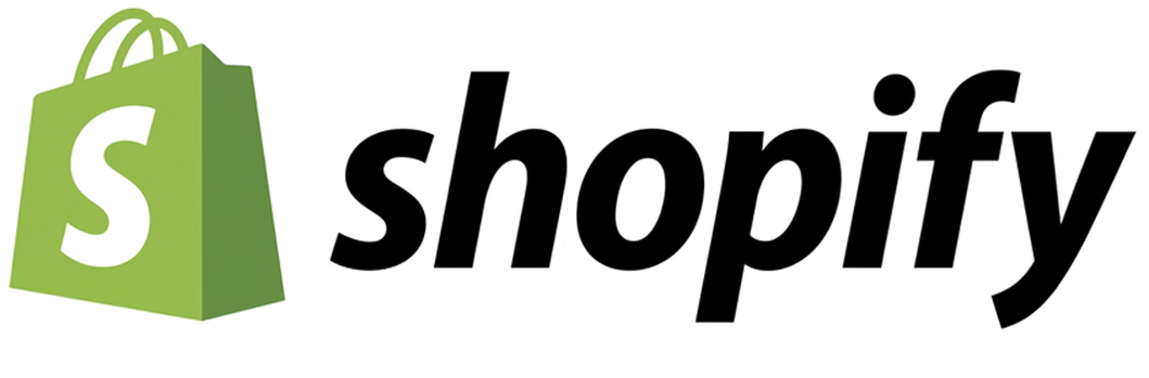 Shopify logo for e-commerce store integration and automated order fulfillment.