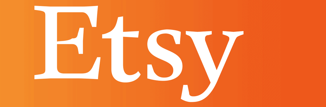 Etsy logo for marketplace integration and automated order fulfillment for creative businesses.