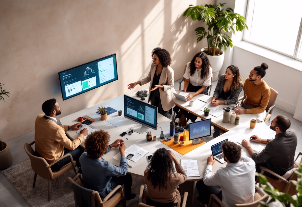 image of meeting discussion