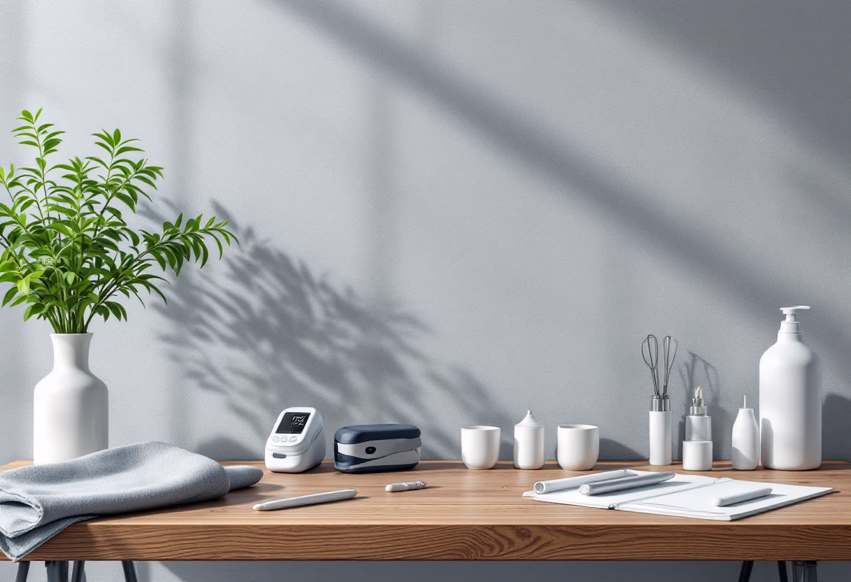 image of work desk