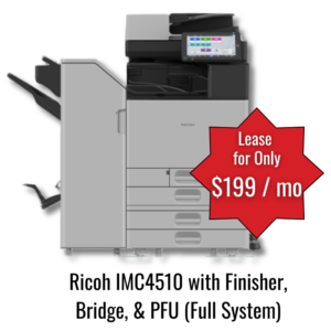 A Ricoh multifunction printer promotion