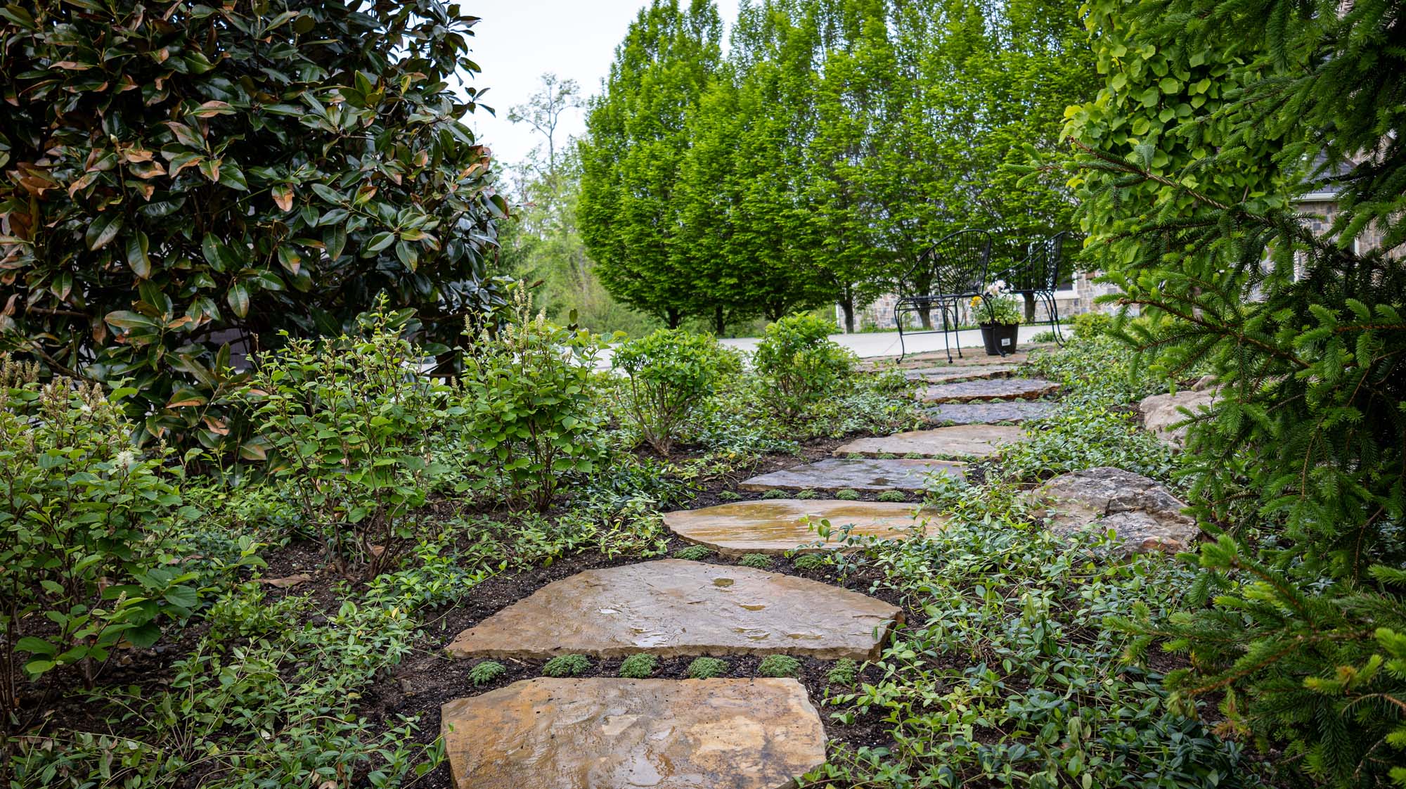 Landscape project by Deming Property Solutions