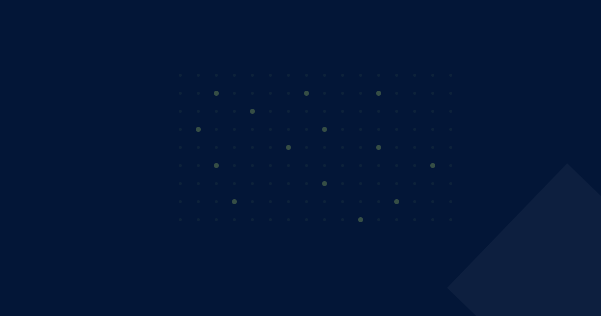 Datapuntenmatrix met geaccentueerde knooppunten — verborgen pricing intelligence in ERP-data