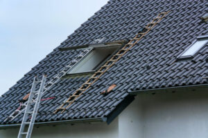 How Are Roofers Able to Stay Safe on a Pitched Roof?