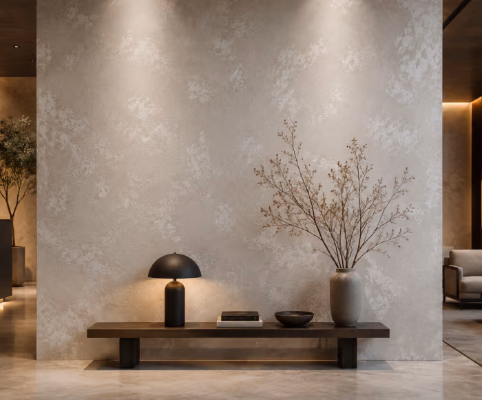 Enduit-mural-naturel-décoratif-nacre-et-patine-veinage-blanc-mat   1