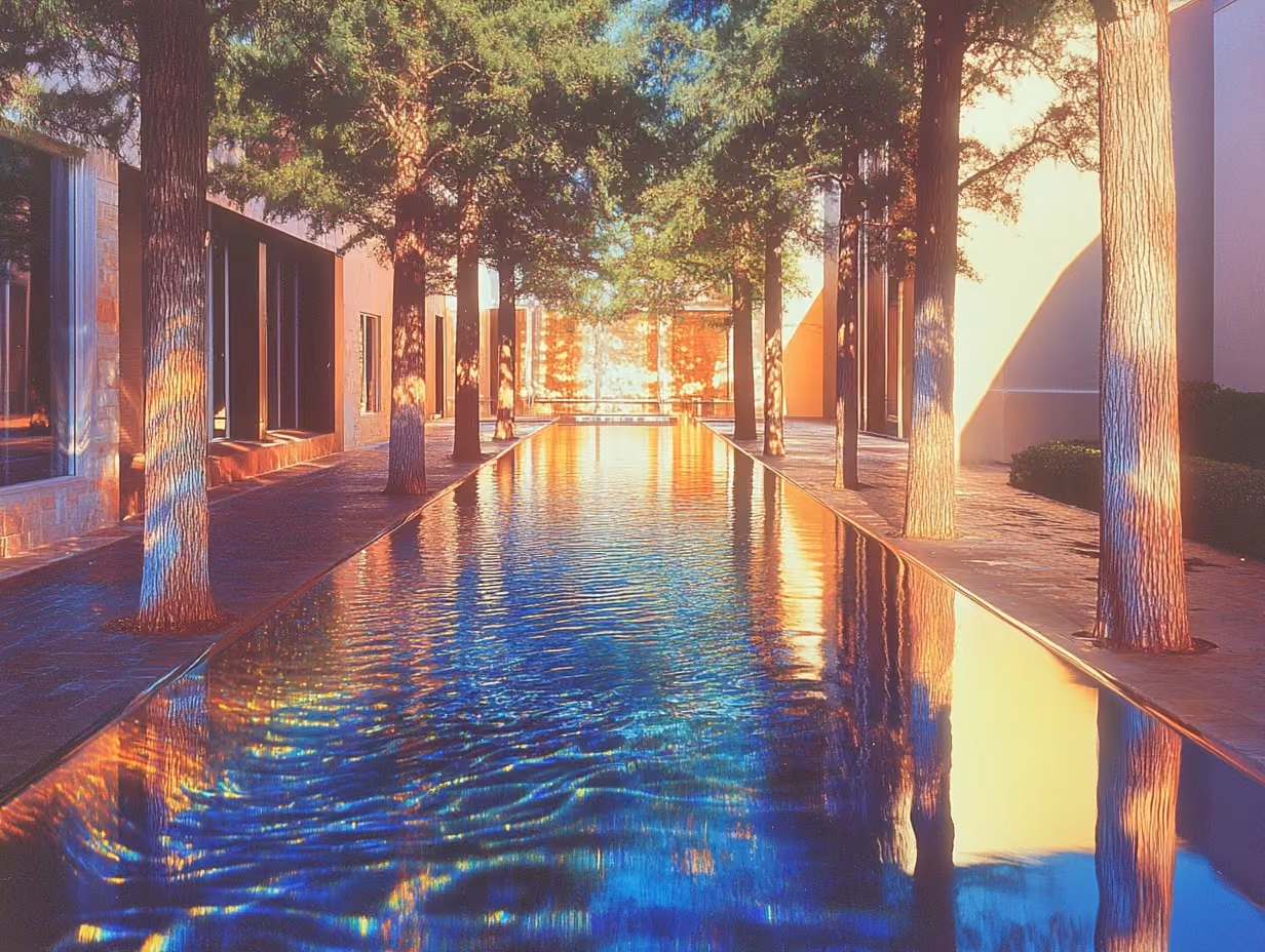 aesthetic graphic depicting The Woodlands, Texas