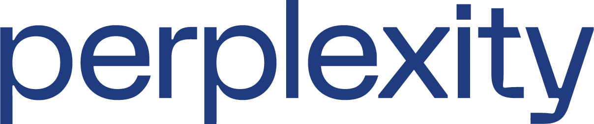 Perplexity logo in navy