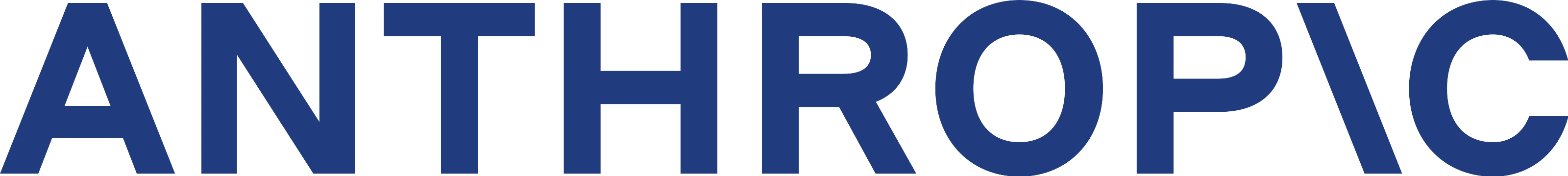 Anthropic logo in navy