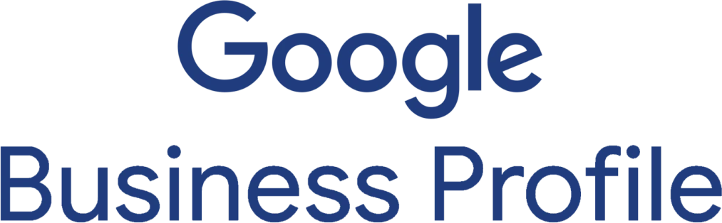 Google Business Profile logo in navy