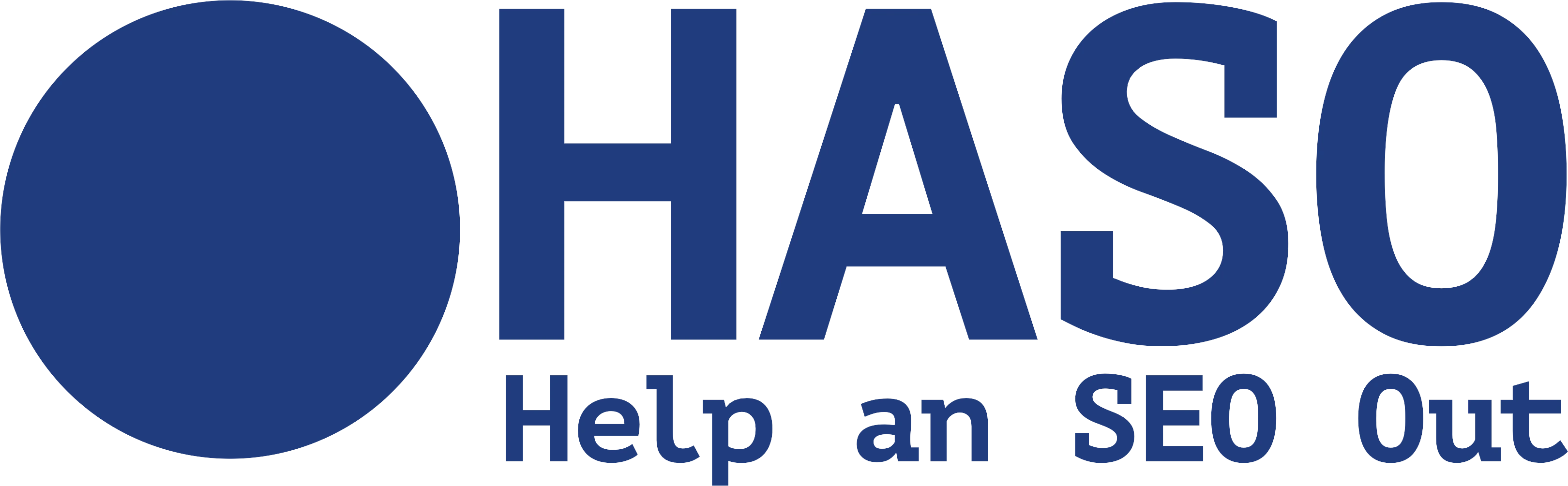 HASO Help an SEO Out logo in navy